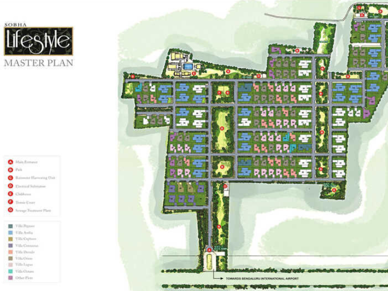  Sobha Lifestyle Legacy masterplan
